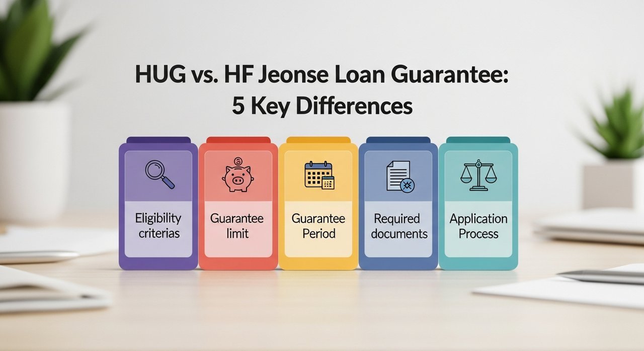 HUG 보증과 HF 보증 전세대출 차이점 5가지 핵심 비교 가이드