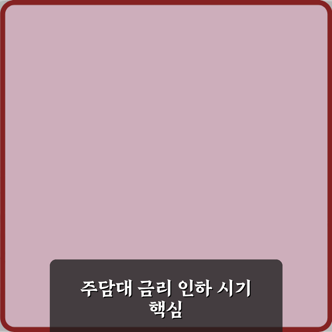 주담대 금리 인하 요구권 언제 쓰는 게 좋은가요 꿀팁 공유할게요